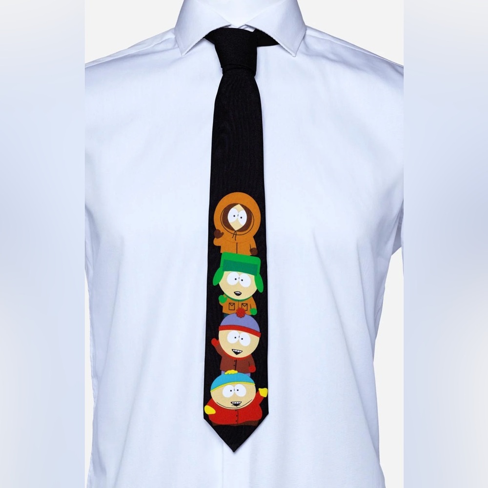 NWT The Opposuits South Park Black Tie featuring The Boys